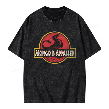 Pagewings Mongo Is Appalled Unisex Washed T-shirt