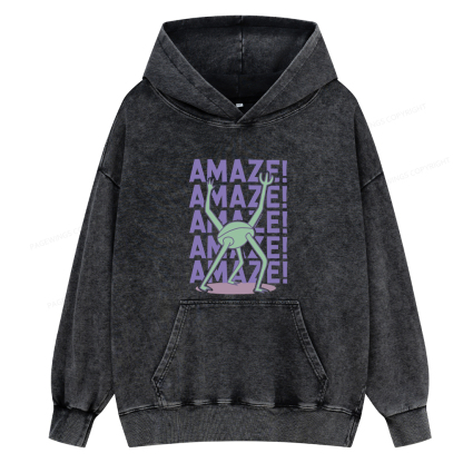 Pagewings Rocky Amaze Unisex Washed Hoodie
