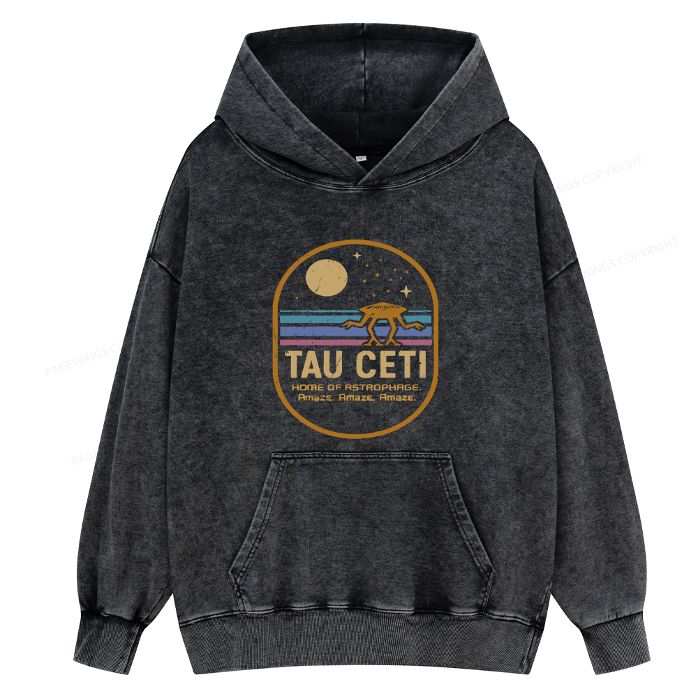 Pagewings Amaze Unisex Washed Hoodie