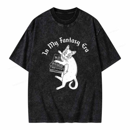 Pagewings In My Fantasy Era Unisex Washed T-shirt