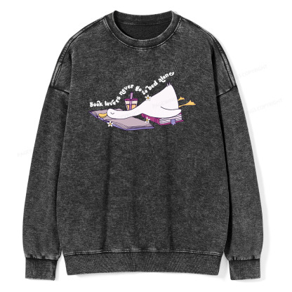 Pagewings Cute Trendy  Design for Shirt Unisex Washed Sweatshirt