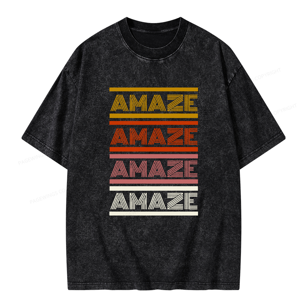 Pagewings Rocky Amaze Unisex Washed T-shirt