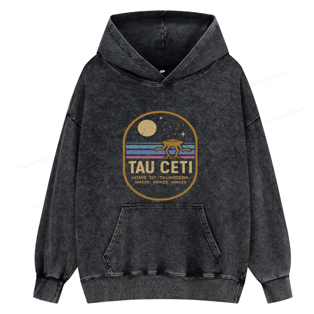 Pagewings Amaze Unisex Washed Hoodie
