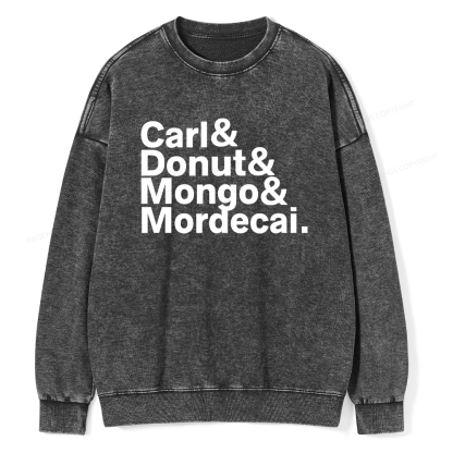 Pagewings Sci-Fi Book Lover Unisex Washed Sweatshirt