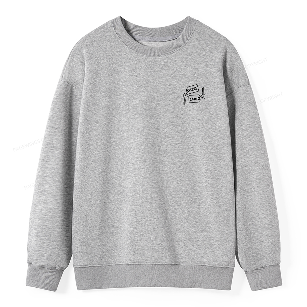 Pagewings Room Numbers Unisex Classic Sweatshirt