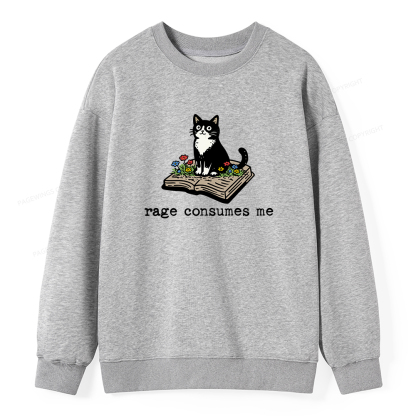 Pagewings Rage Consumes Me Unisex Classic Sweatshirt