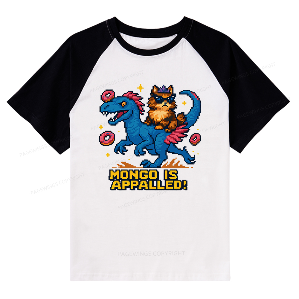 Pagewings Sci-Fi Book Lover Raglan T-shirt