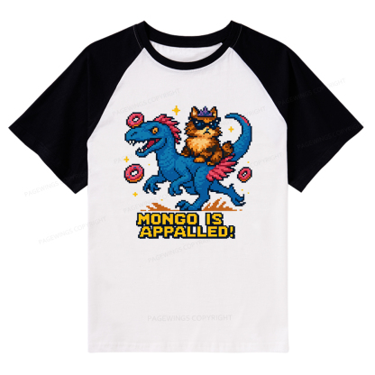 Pagewings Sci-Fi Book Lover Raglan T-shirt