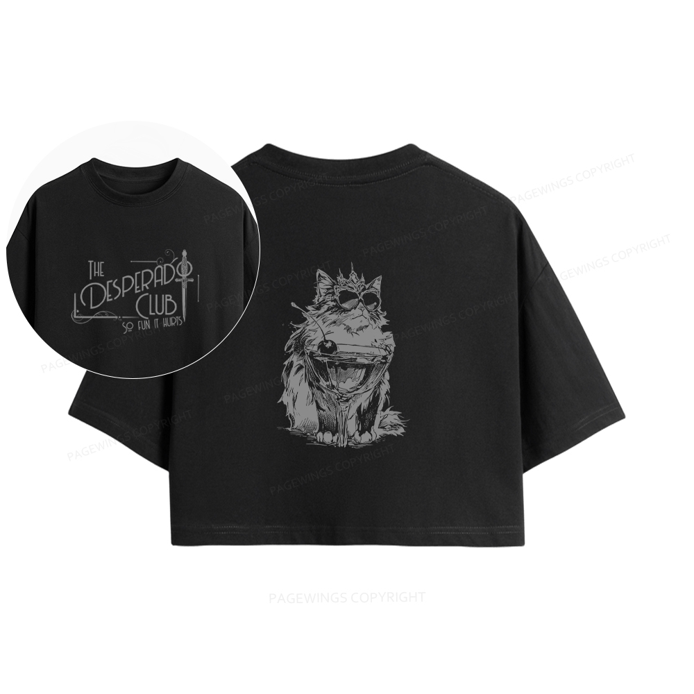 Pagewings The Desperado Club Women Crop Tops