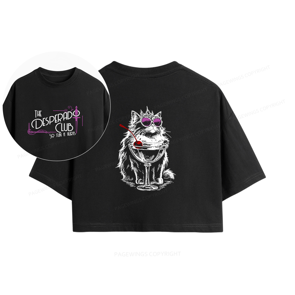 Pagewings Desperado Club Women Crop Tops
