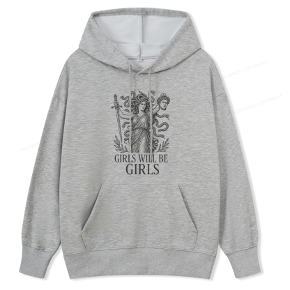 Pagewings Girls Will Be Girls Unisex Classic Hoodie