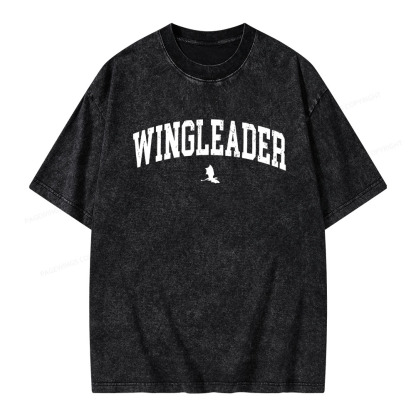 Pagewings Wingleader Unisex Washed T-shirt