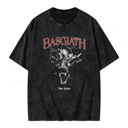 Pagewings Basgiath war college Unisex Washed T-shirt