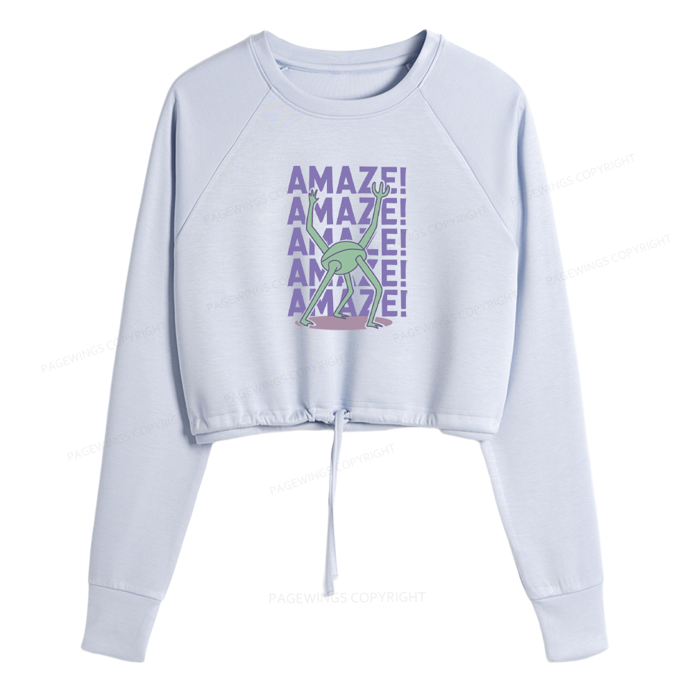 Pagewings Rocky Amaze Cropped Sweatshirt 