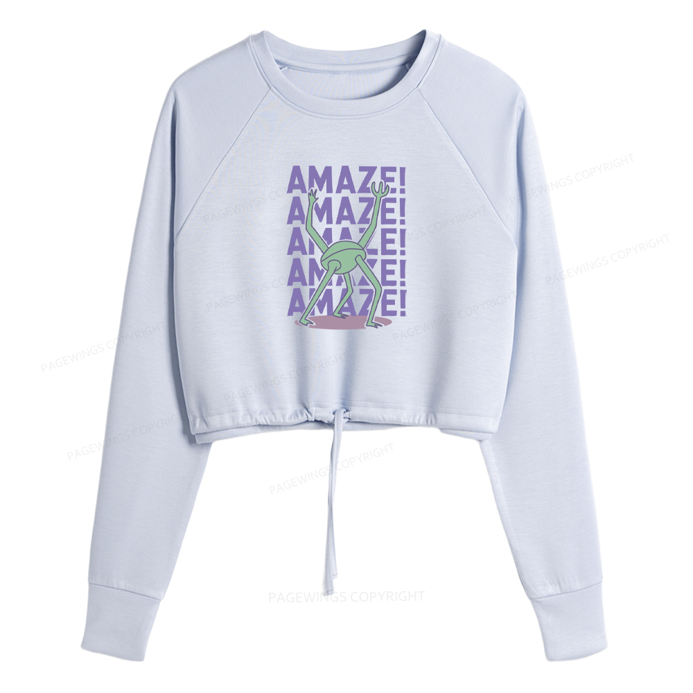 Pagewings Rocky Amaze Cropped Sweatshirt 