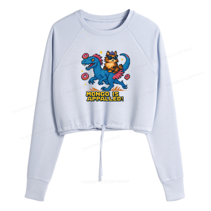 Pagewings Mongo Is Appalled Cropped Sweatshirt 