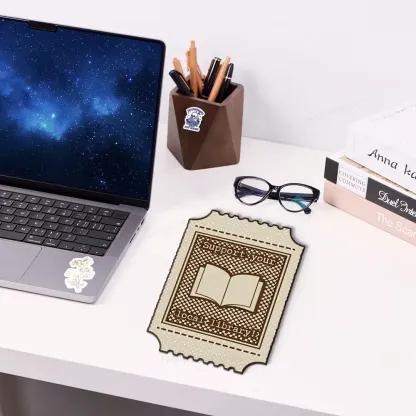 Pagewings Support Your Local Library Mouse Pad