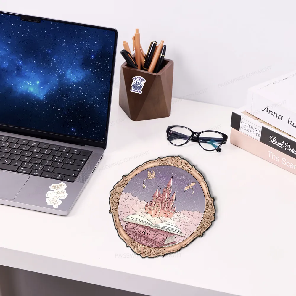 Pagewings Magic Books Mouse Pad