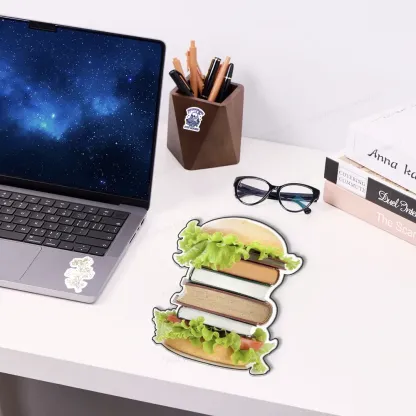 Pagewings Hamburger BookMouse Pad