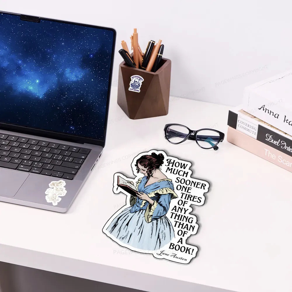 Pagewings Any Thing Than Of A Book Mouse Pad