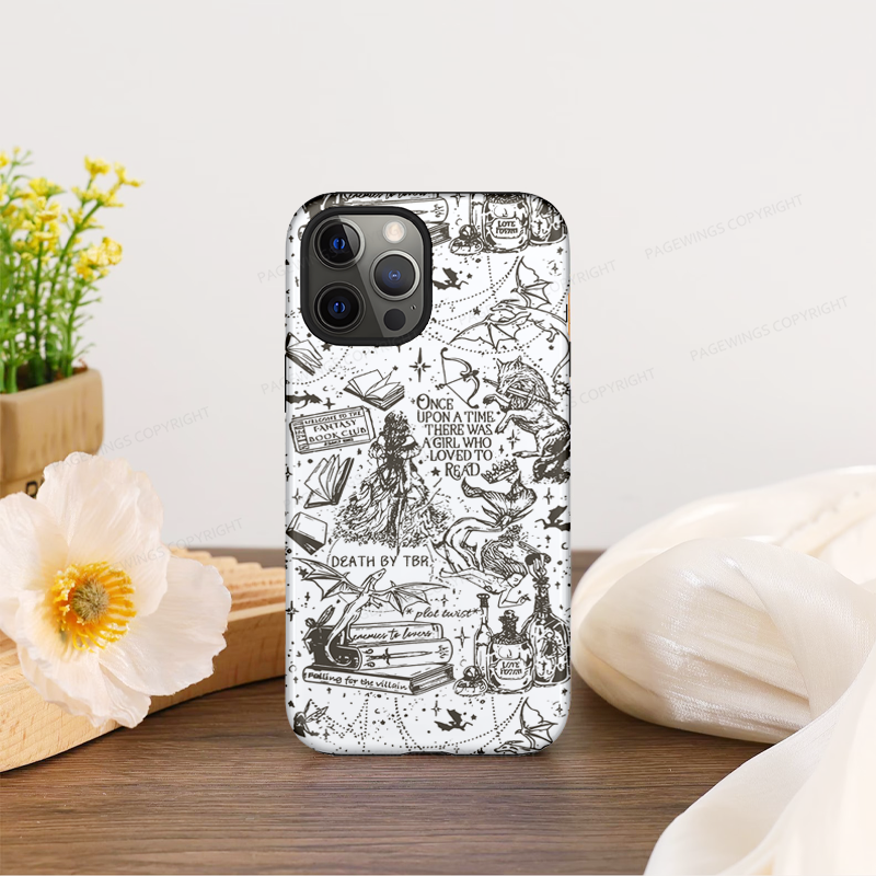 Pagewings Fantasy Book Phone Case