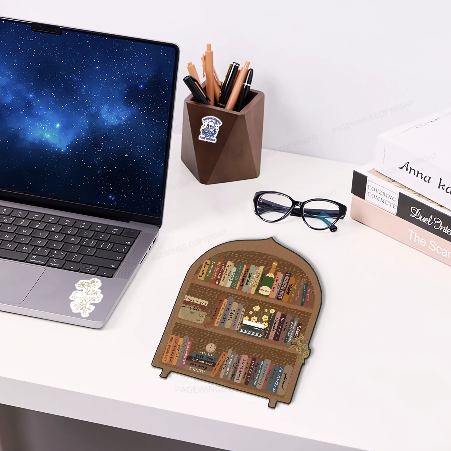 Pagewings Book Cabinet Mouse Pad