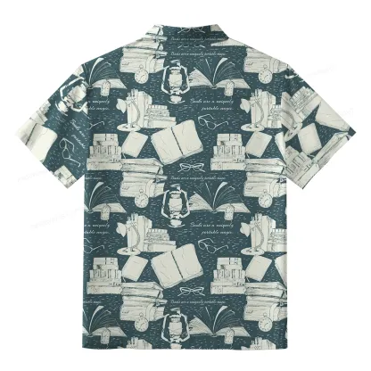 Pagewings Books Are A Uniquely Portable Magic Unisex Hawaiian Shirt