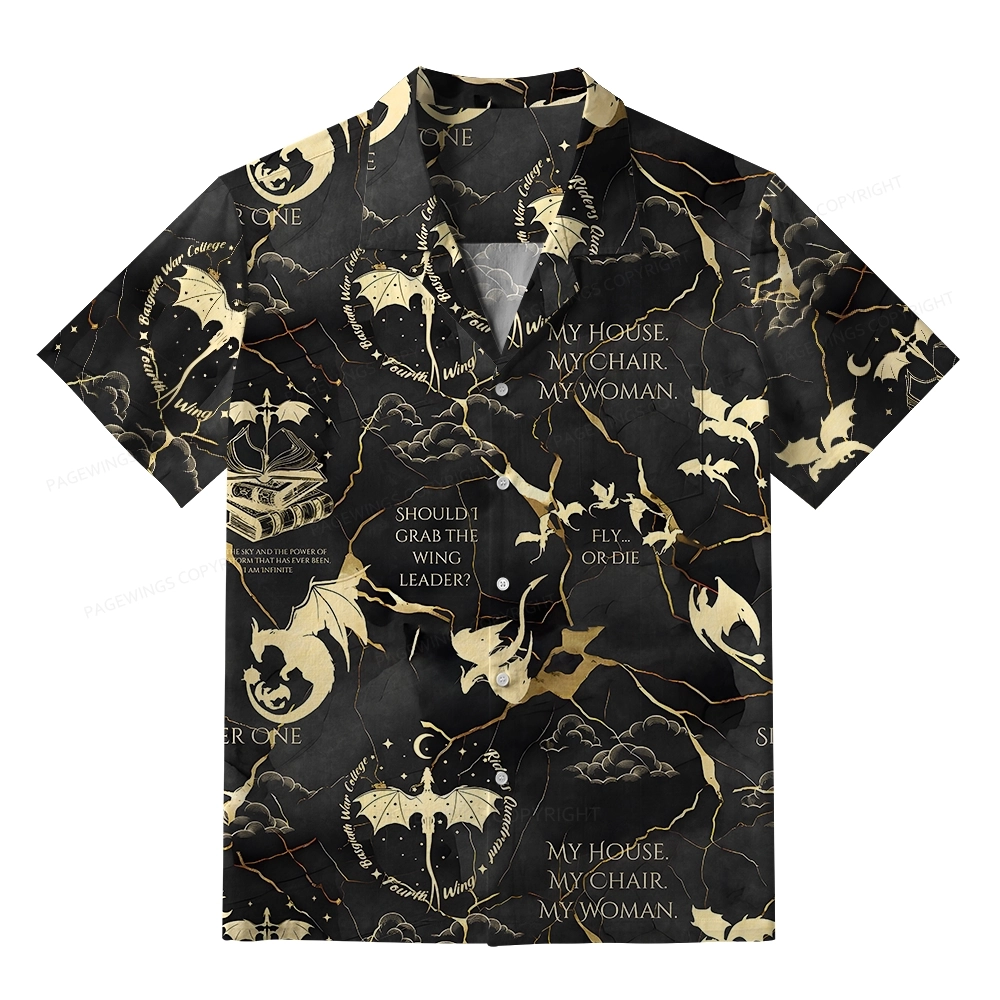 Pagewings Fly Or Die Unisex Hawaiian Shirt