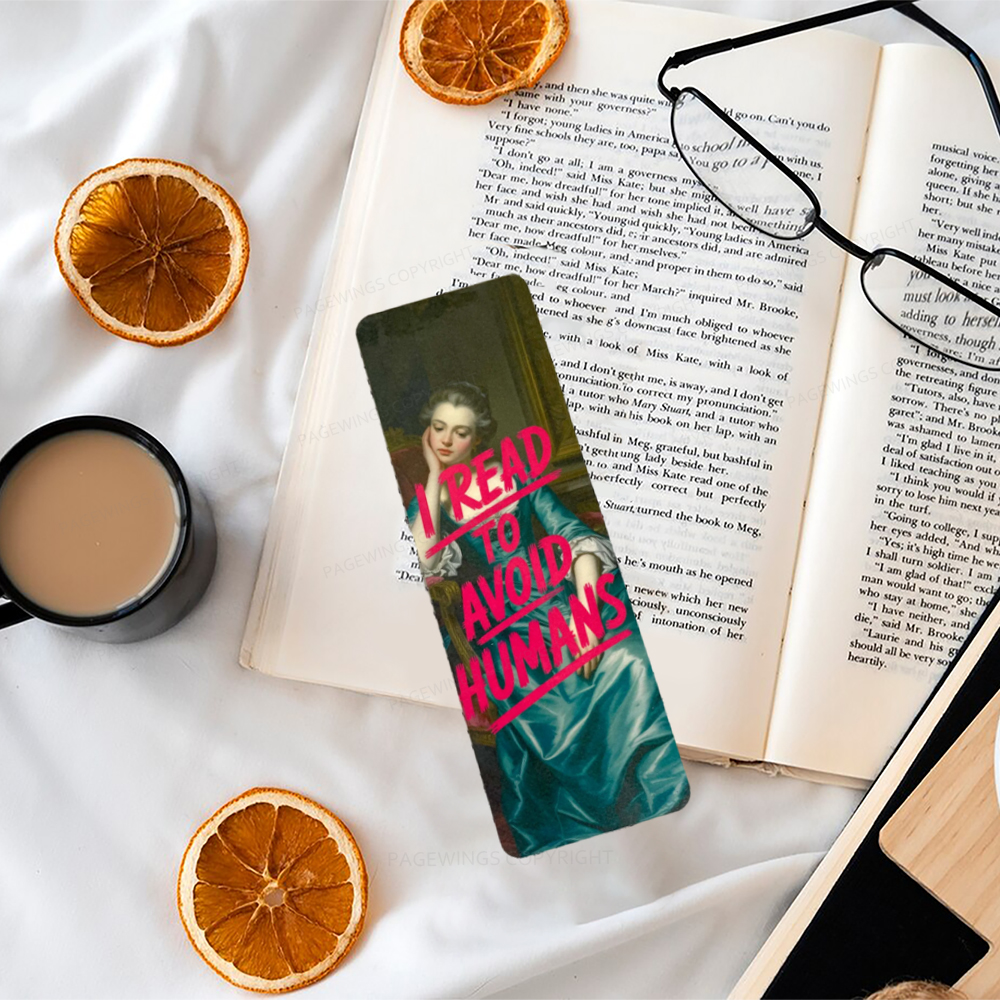 Pagewings Sarcastic Quotes Bookmark