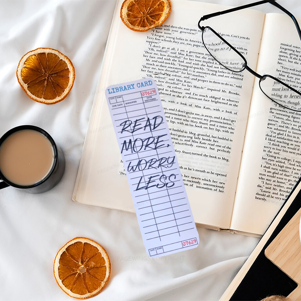 Pagewings Bookish Quote Bookmark