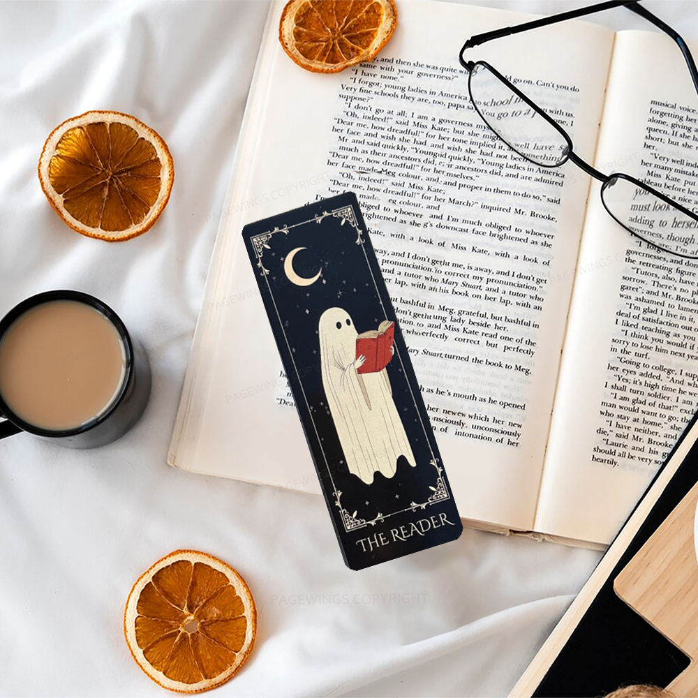 Pagewings The Reader Ghost Bookmark