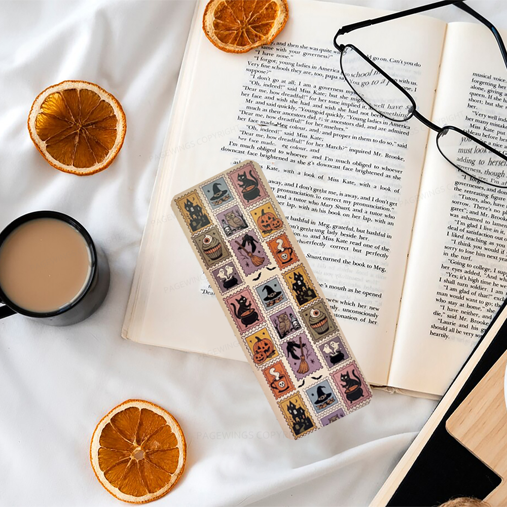 Pagewings Spooky Season Ghosts and Books Bookmark