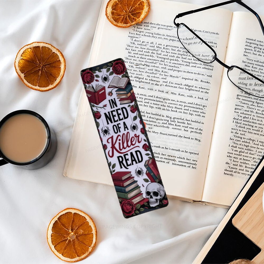 Pagewings In Need Of A Killer Read Bookmark