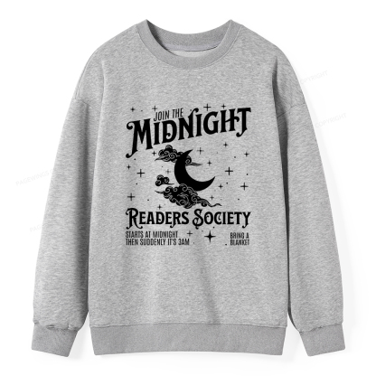 Pagewings Late Night Readers Book Club Unisex Classic Sweatshirt