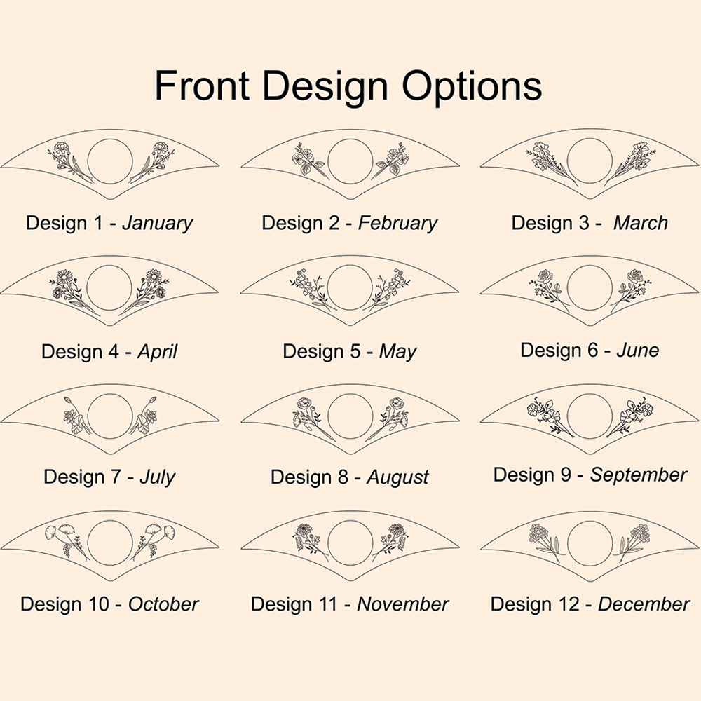 Pagewings Personalized Name And Flower Book Lover Book Page Holder