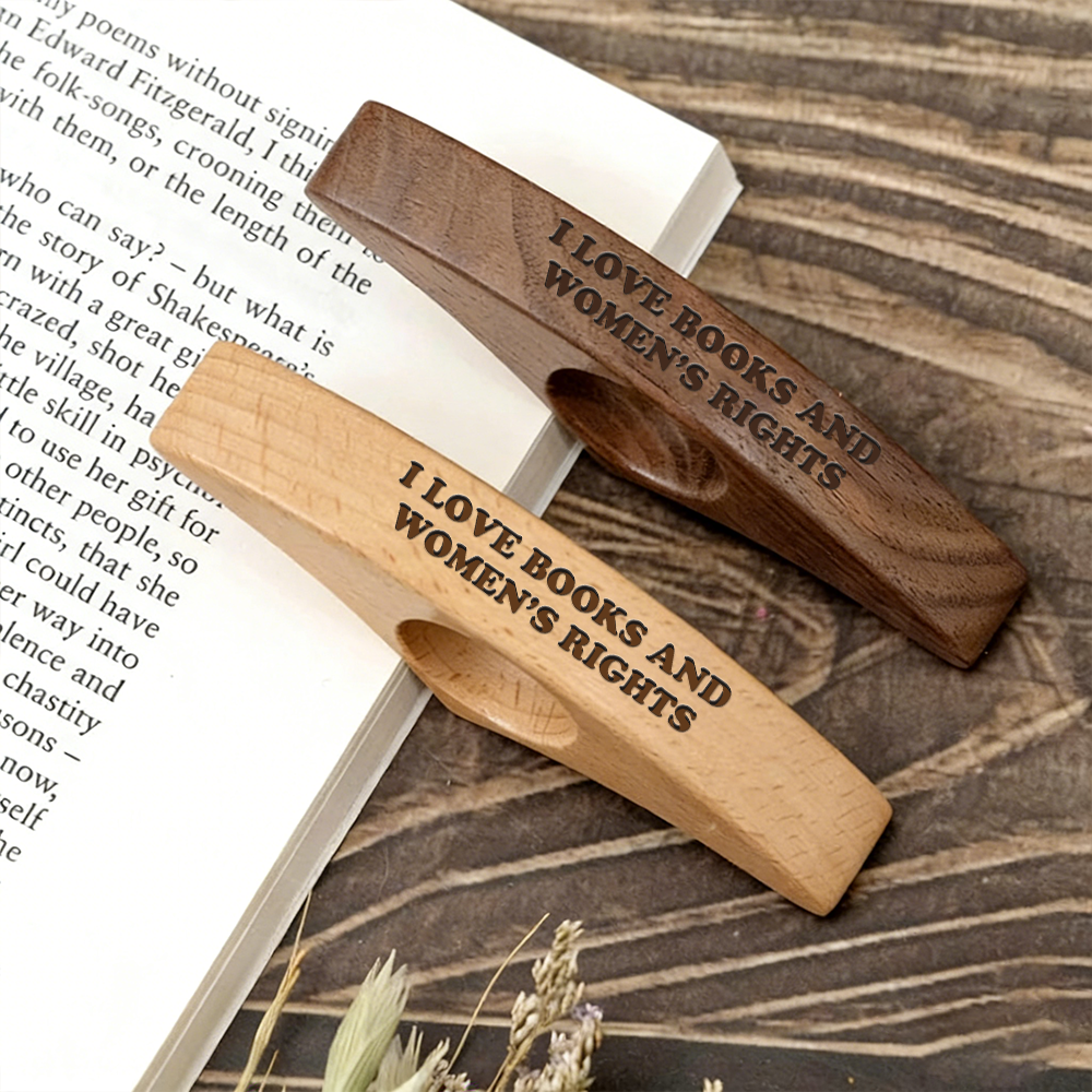 Pagewings I Love Books And Women's Rights Book Page Holder