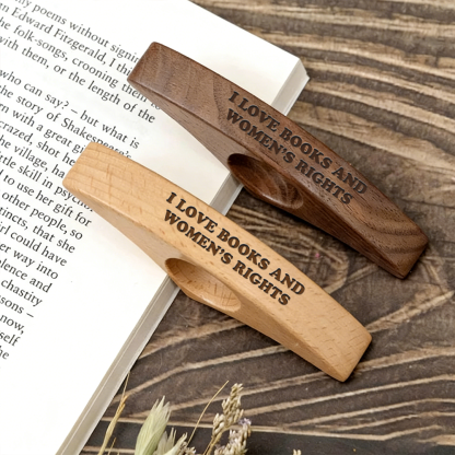 Pagewings I Love Books And Women's Rights Book Page Holder