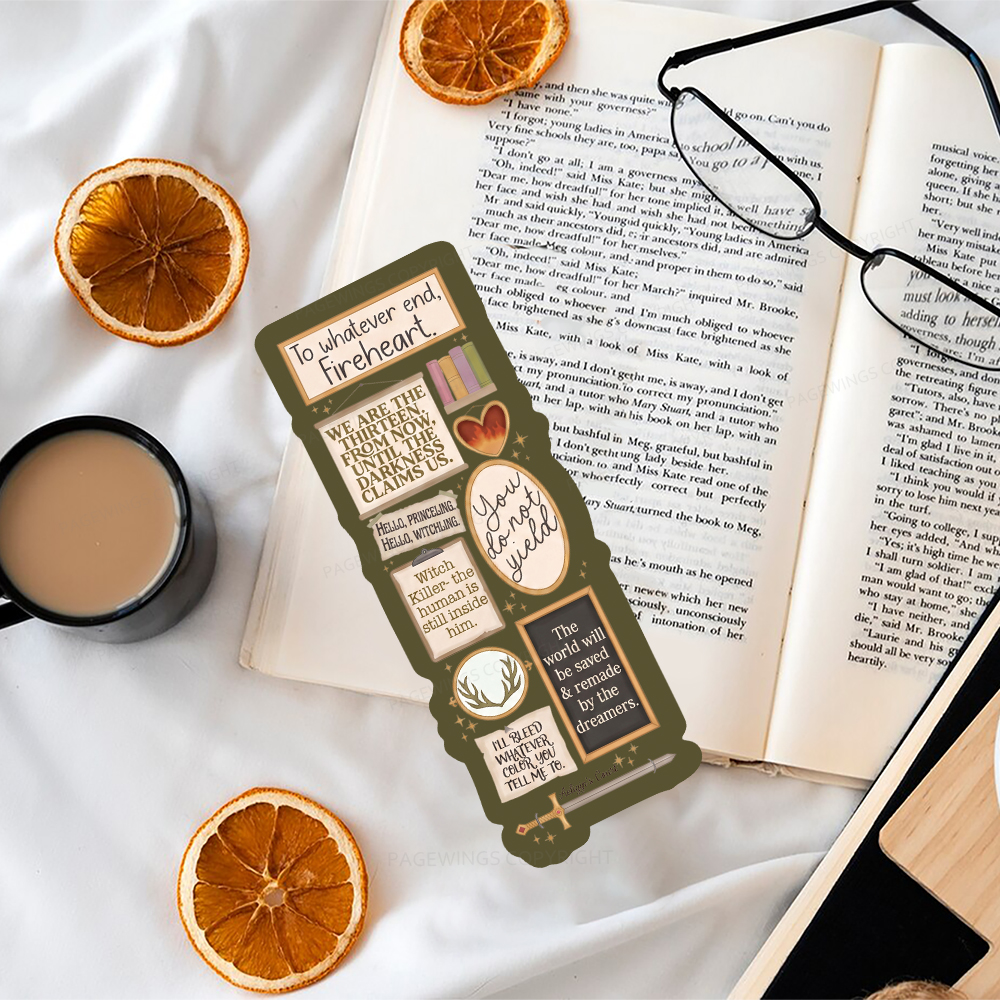 Pagewings Fantasy Romantasy Readers Bookmark