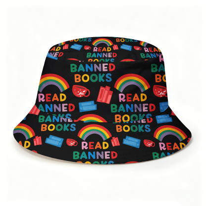 Pagewings Read Banned Books2005H Bucket Hat