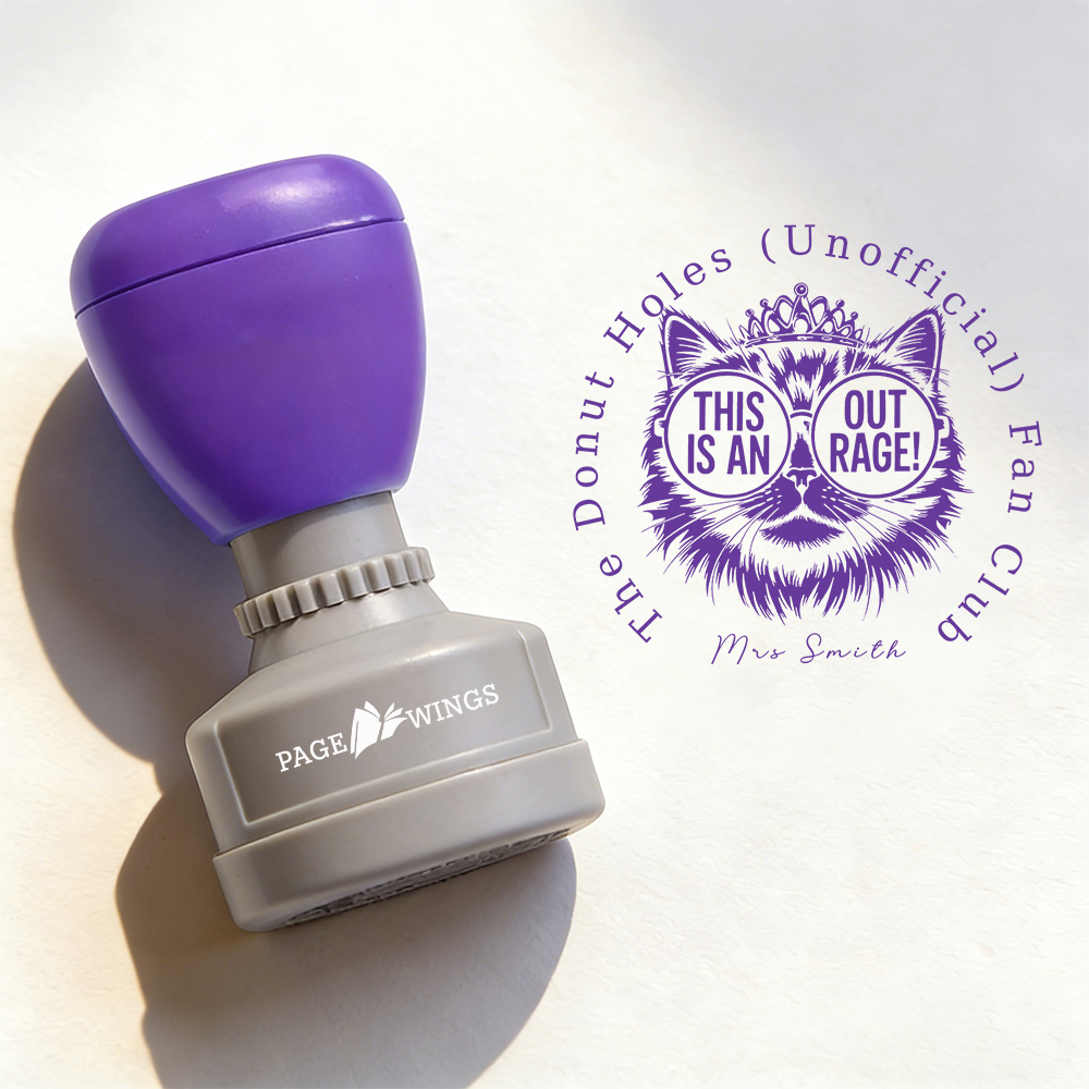 Pagewings Personalized Sci Fi Lover Stamp