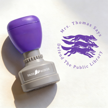 Pagewings Personalized Public Library Stamp