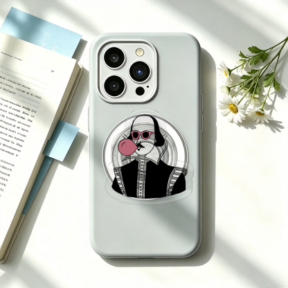 Pagewings Cool Shakespeare With Bubble Gum Phone Grip