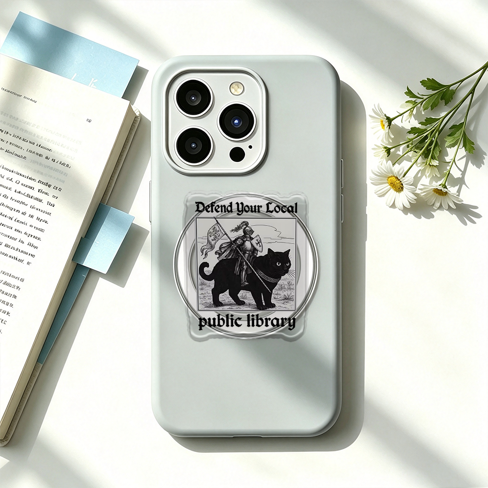 Pagewings Defend Your Local Public Library Phone Grip