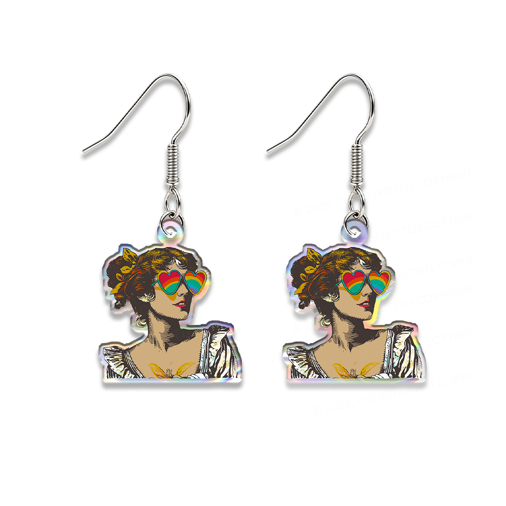 Pagewings More Pride Less Prejudice Earrings