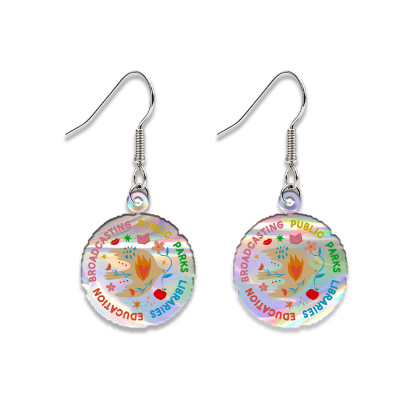 Pagewings Public Libraries Earrings