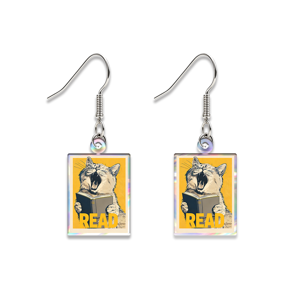 Pagewings Reading Is My Jam Earrings