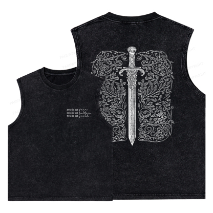 Pagewings You Do Not Yield Unisex Washed Tank Top