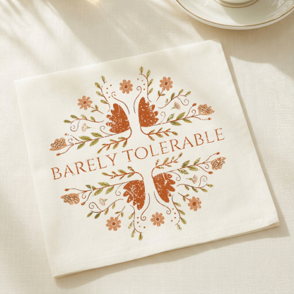 Pagewings Barely Tolerable Paper Napkins 