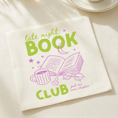 Pagewings Book Lovers Club Paper Napkins 