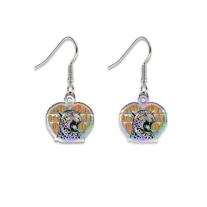 Pagewings Ban Bigots Not Books Earrings